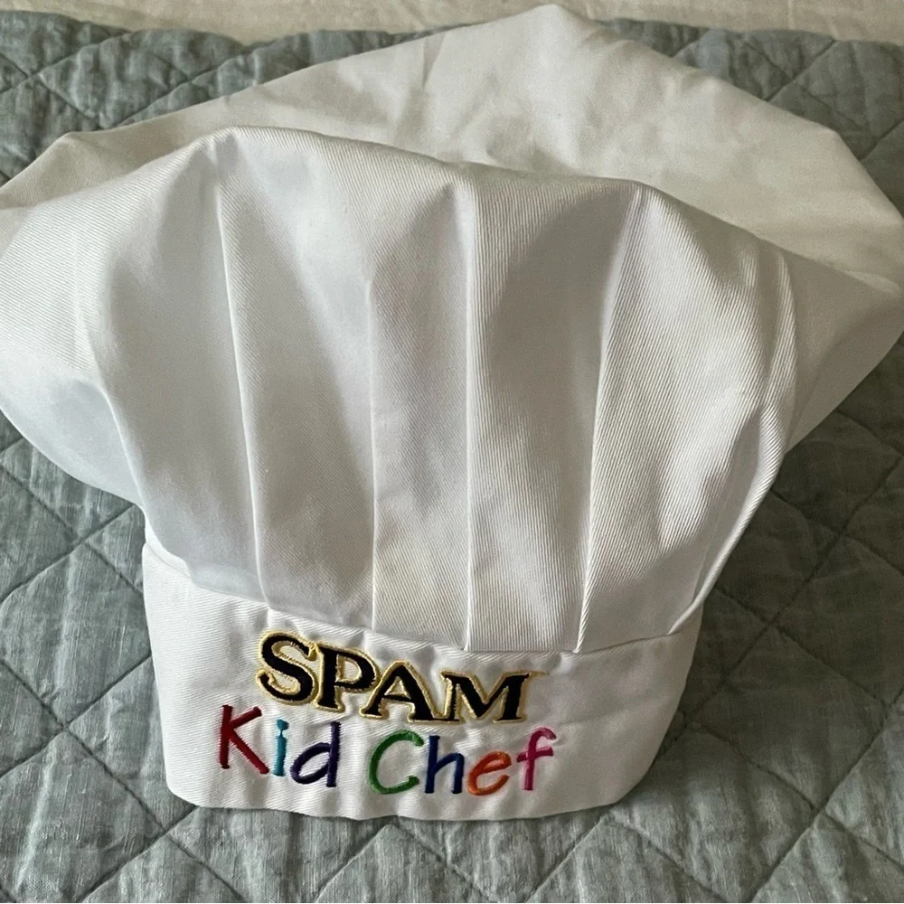 Cooking Kids Hat French Style Baking Multicolor Embroidery Graphic One Size